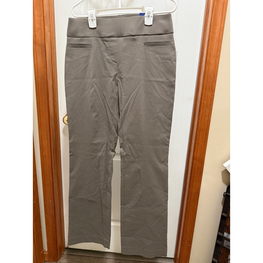 Apt. 9 Brynn Pull On Bootcut Dress Pants Kagan Khaki Taupe Size 6 NWT - Picture 1 of 6